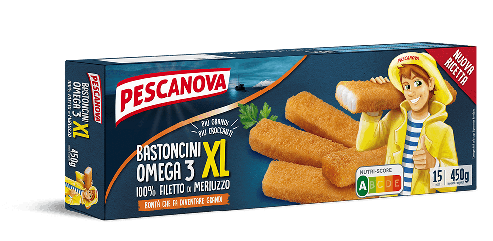 Imamgine di 15 Bastoncini di Merluzzo Omega3 XL