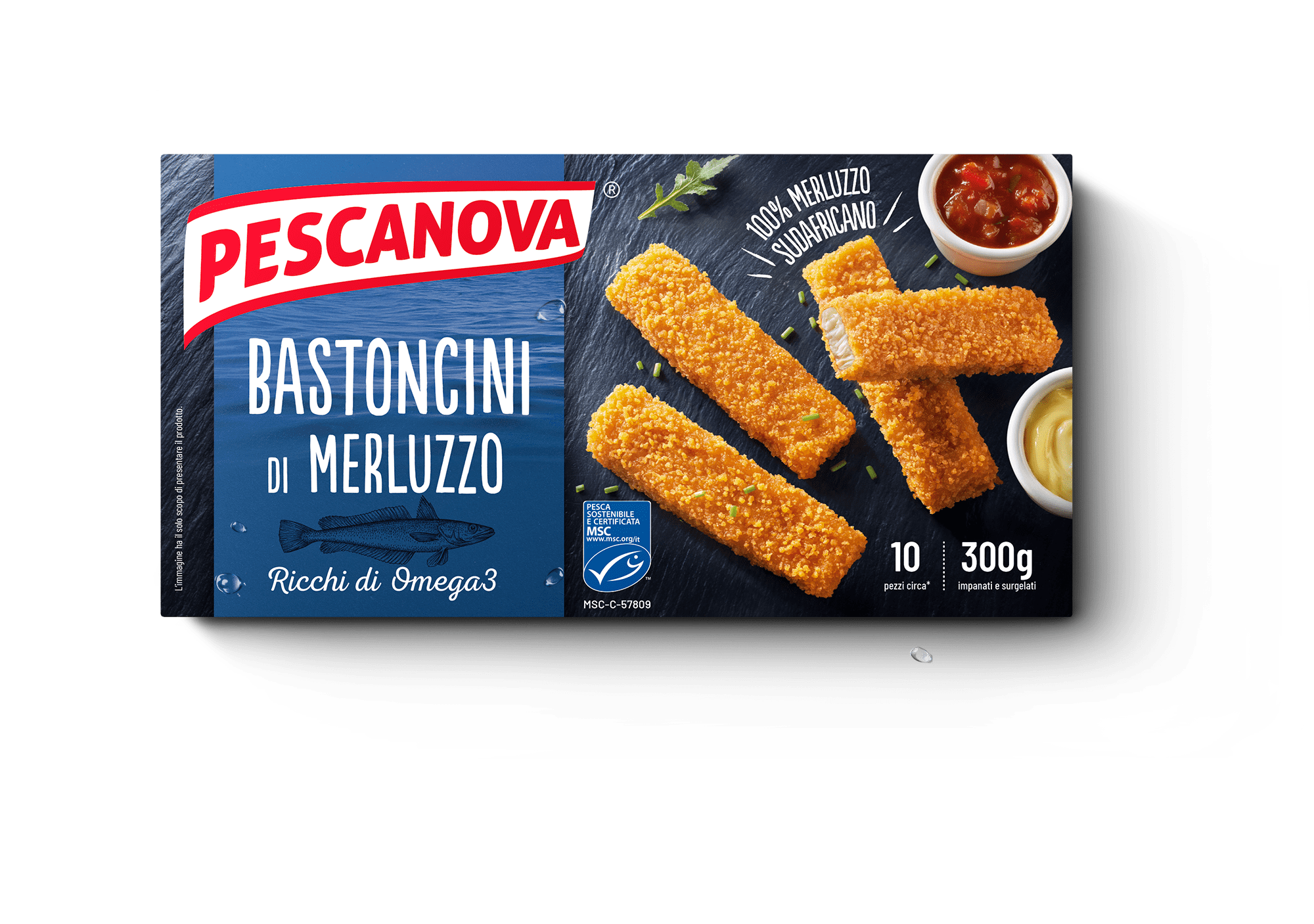 Bastoncini di Merluzzo Omega3 300g